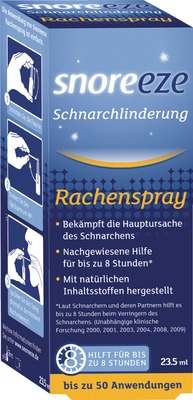 SNOREEZE Schnarchlinderung Rachenspray 23.5 ml Spray