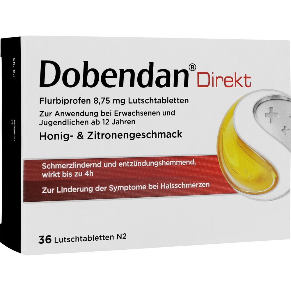 Dobendan Direkt - bei Halsschmerzen 36 St Lutschtabletten