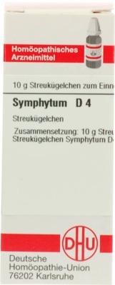 SYMPHYTUM D 4 Globuli 10 g Globuli