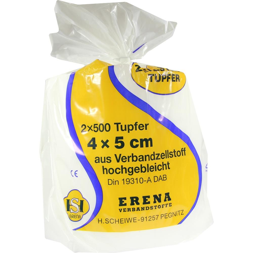 ERENA Zellstofftupfer 4x5 2X500 St