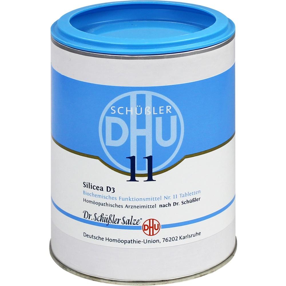 BIOCHEMIE DHU 11 Silicea D 3 Tabletten 1000 St Tabletten