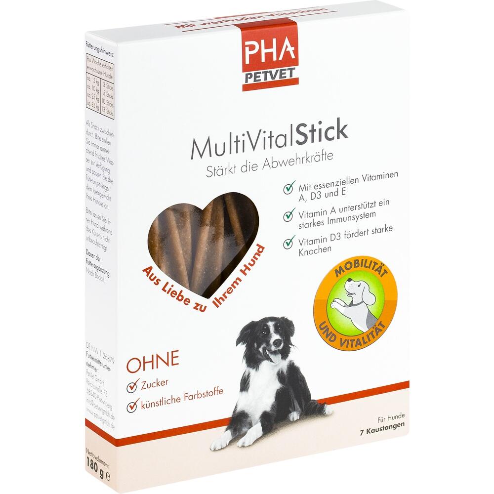 PHA MultiVitalStick für Hunde 7 St Kaudragees