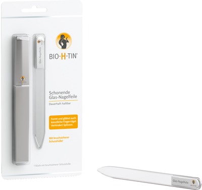 BIO-H-TIN Schonende Glas-Nagelfeile 1 St
