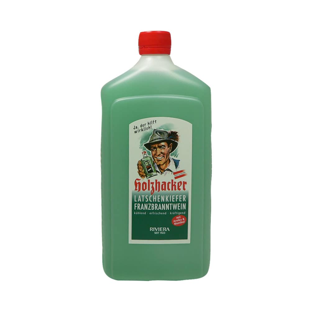 RIVIERA Holzhacker Latschenkiefer-Franzbranntwein 1000 ml Franzbranntwein