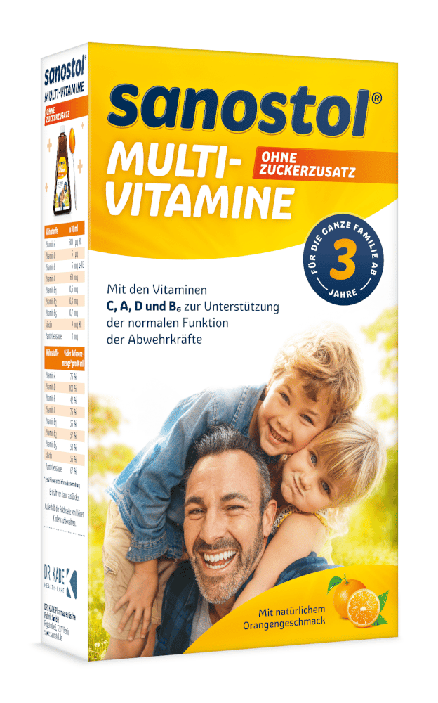 sanostol MULTIVITAMINE 230 ml Saft