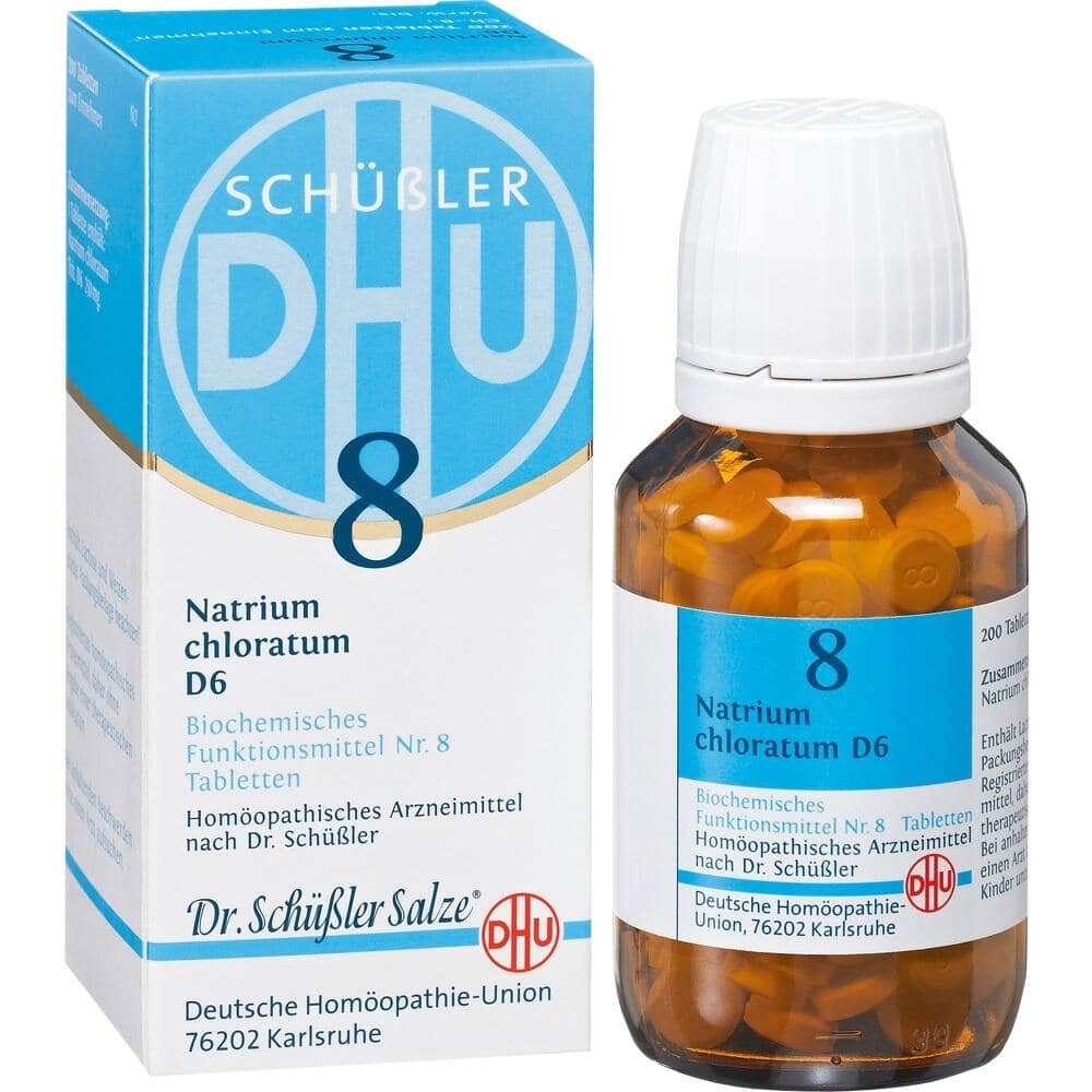 DHU Schüßler-Salz Nr. 8 Natrium chloratum D6 200 St Tabletten