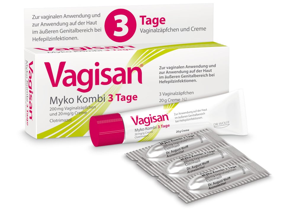 Vagisan Myko Kombi 3 Tage bei Scheidenpilz 1 Kombipackung