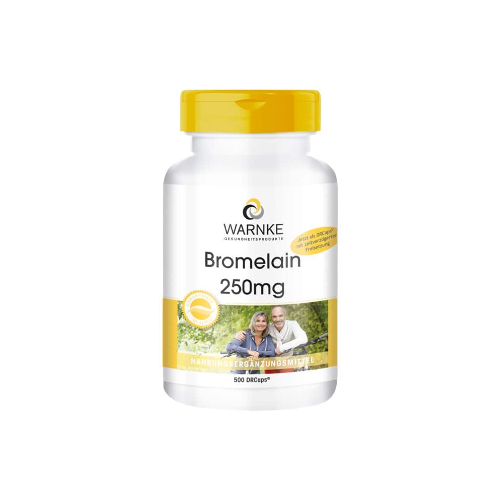 Bromelain 250 mg Magensaftresistente Kapseln 500 St Kapseln magensaftresistent