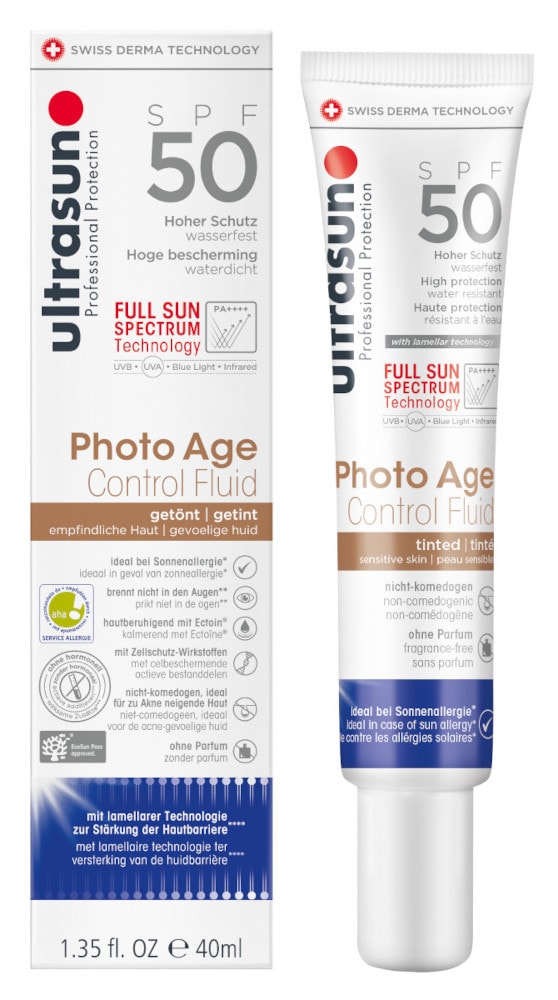 ultrasun Photo Age Control Fluid SPF 50  40 ml Gel