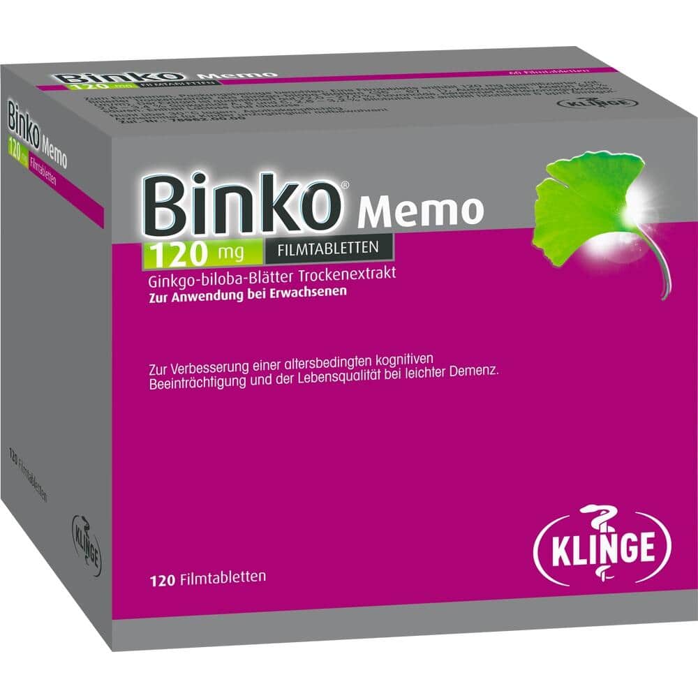 Binko Memo 120mg Filmtabletten 120 St Filmtabletten