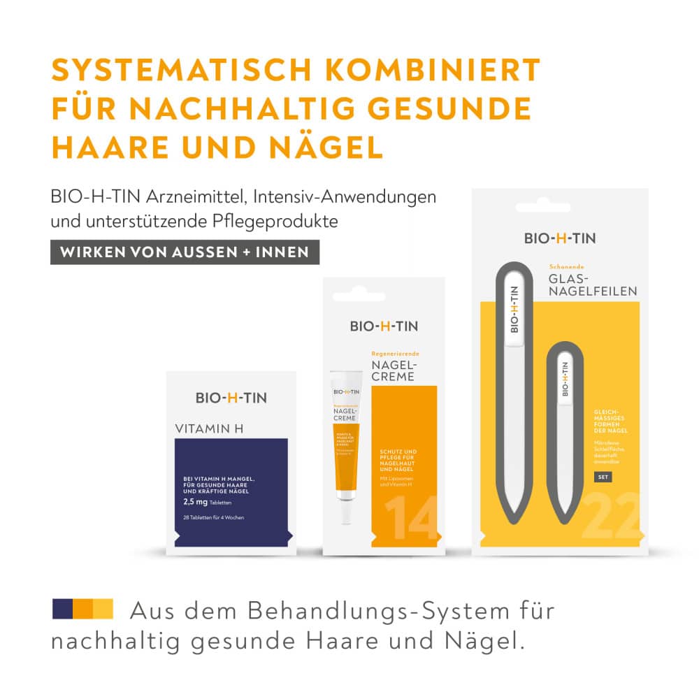 BIO-H-TIN Schonende Glas-Nagelfeile Set 1 St