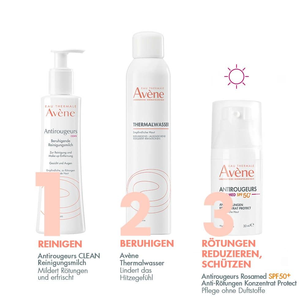 Avène Antirougeurs CLEAN Beruhigende Reinigungsmilch 200 ml Milch