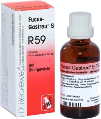 FUCUS GASTREU S R 59 Tropfen zum Einnehmen 50 ml Mischung
