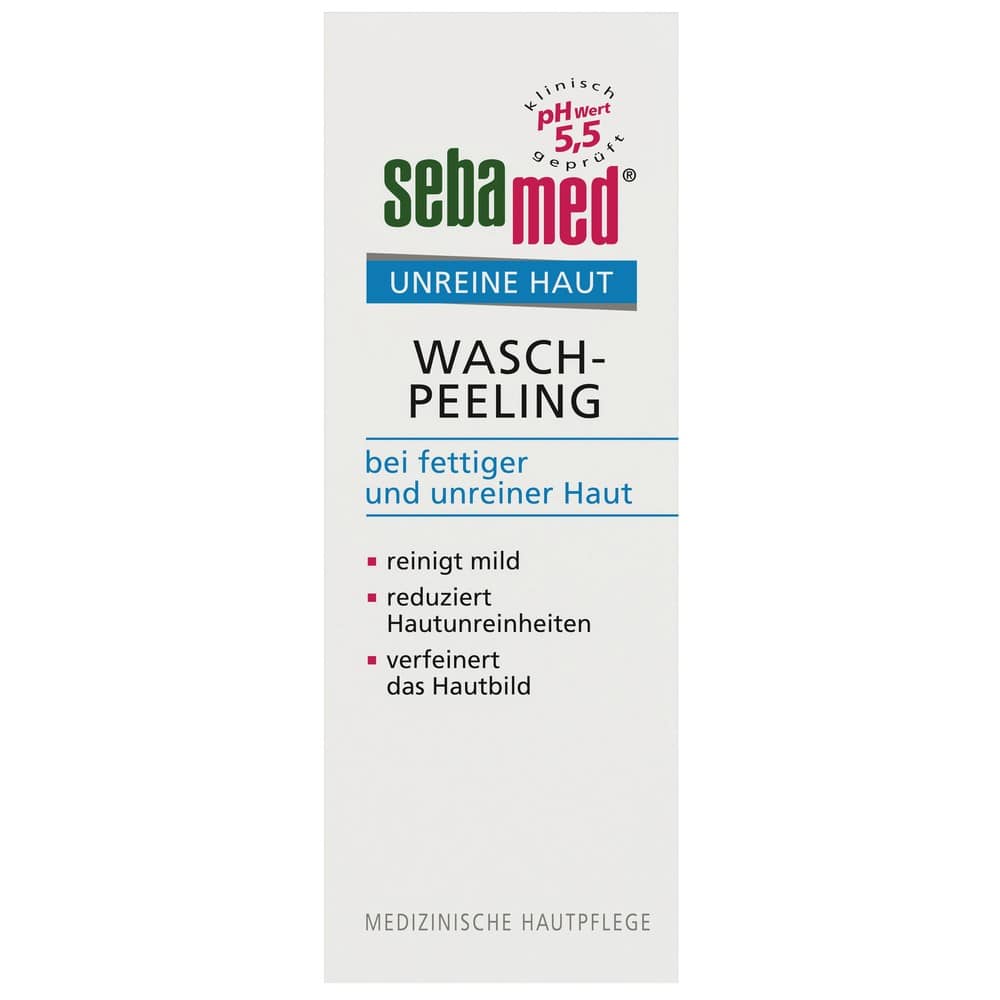 SEBAMED UNREINE HAUT Wasch-Peeling 100 ml Tube