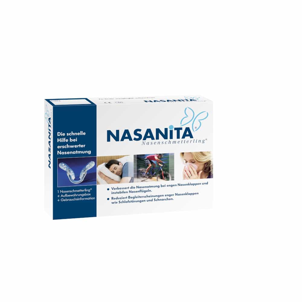 NASANITA Nasenschmetterling 1 St