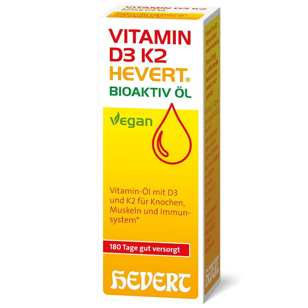 VITAMIN D3 K2 HEVERT BIOAKTIV ÖL 20 ml Öl