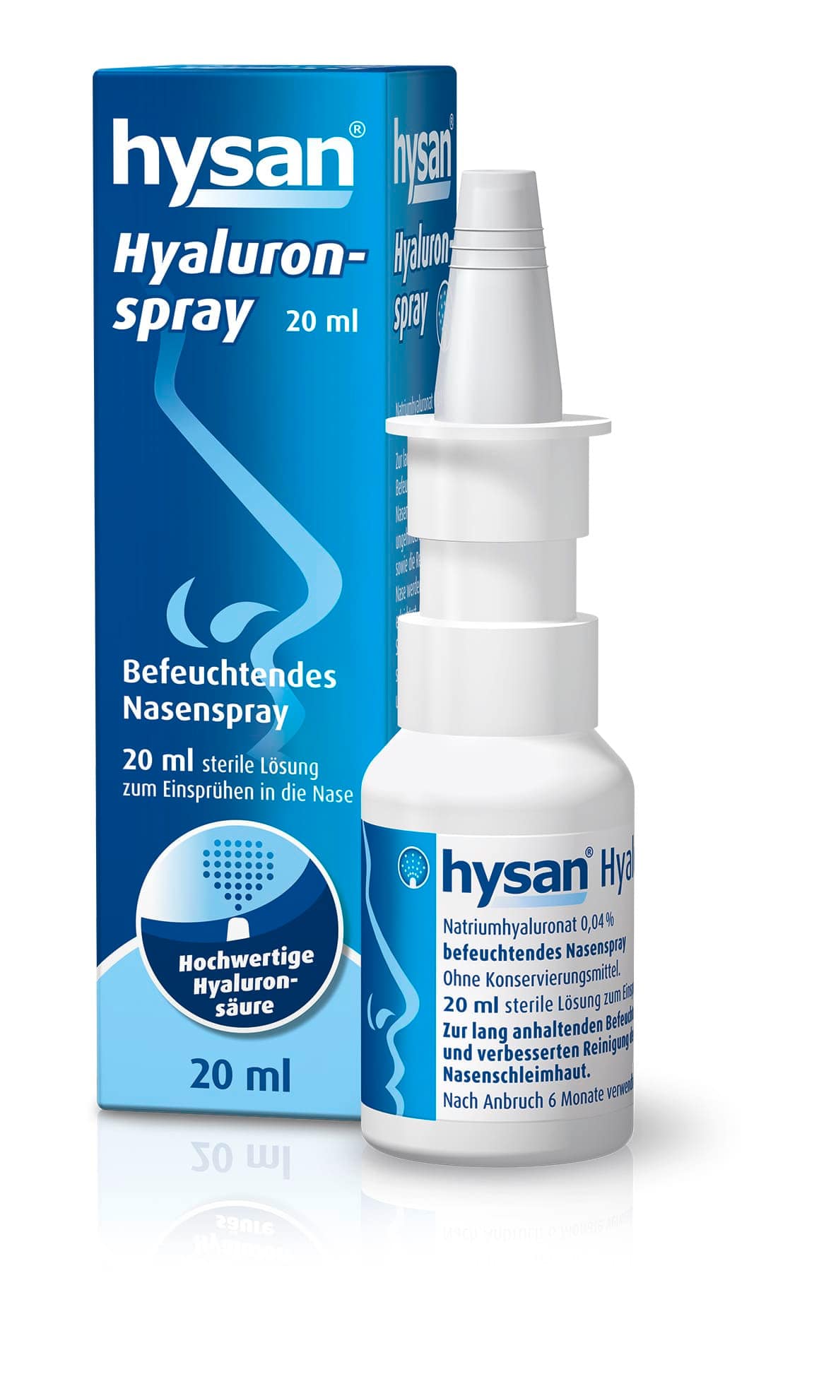Hysan Hyaluronspray 20 ml Nasenspray