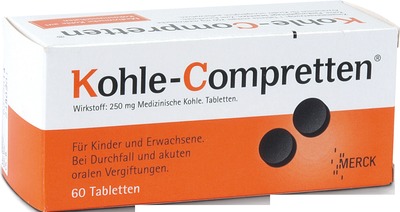 Kohle-Compretten 60 St Tabletten