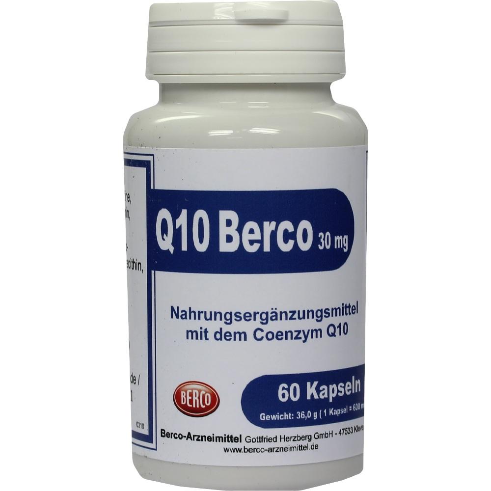 Q10 BERCO 30 mg Kapseln 60 St Kapseln