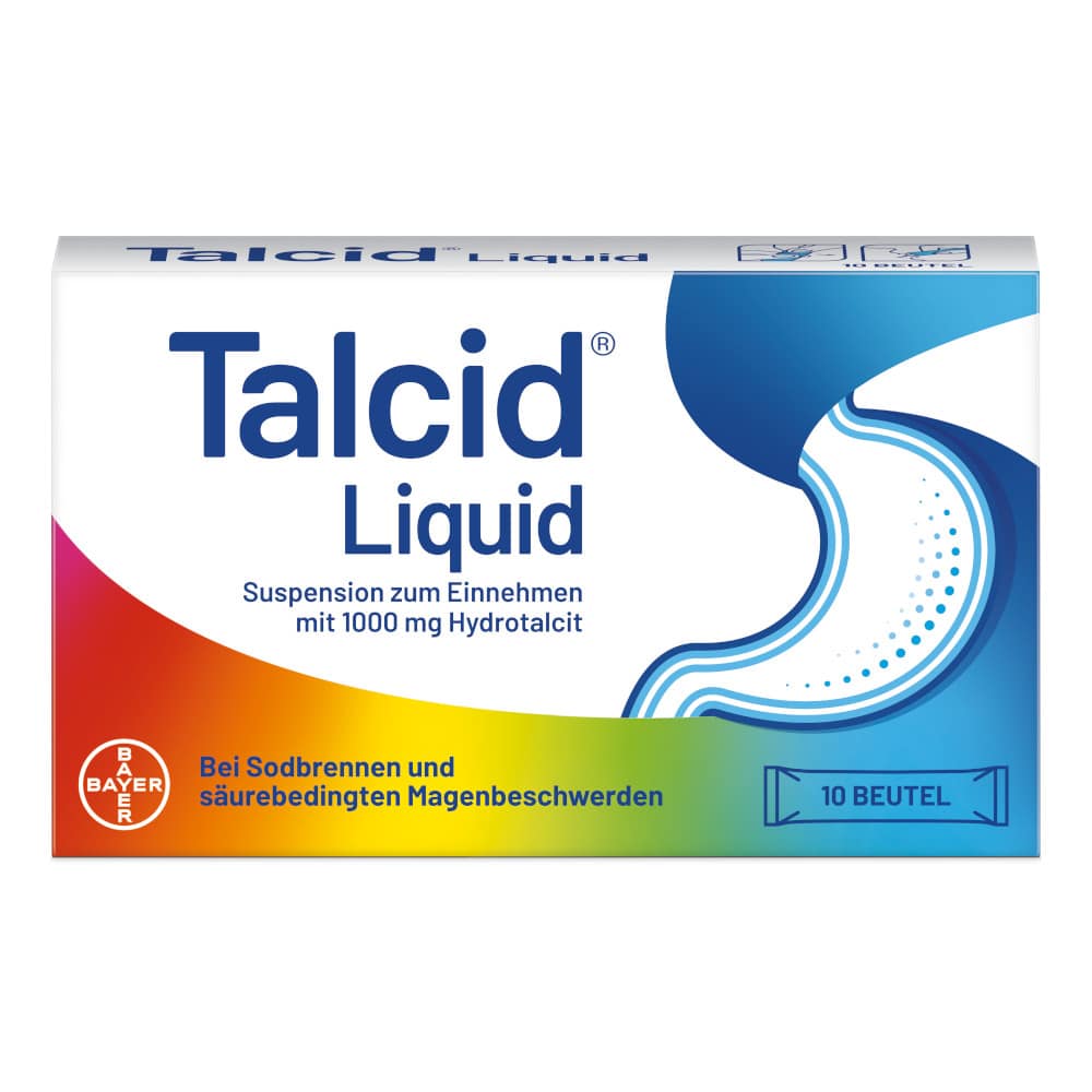 Talcid Liquid 10 St Suspension
