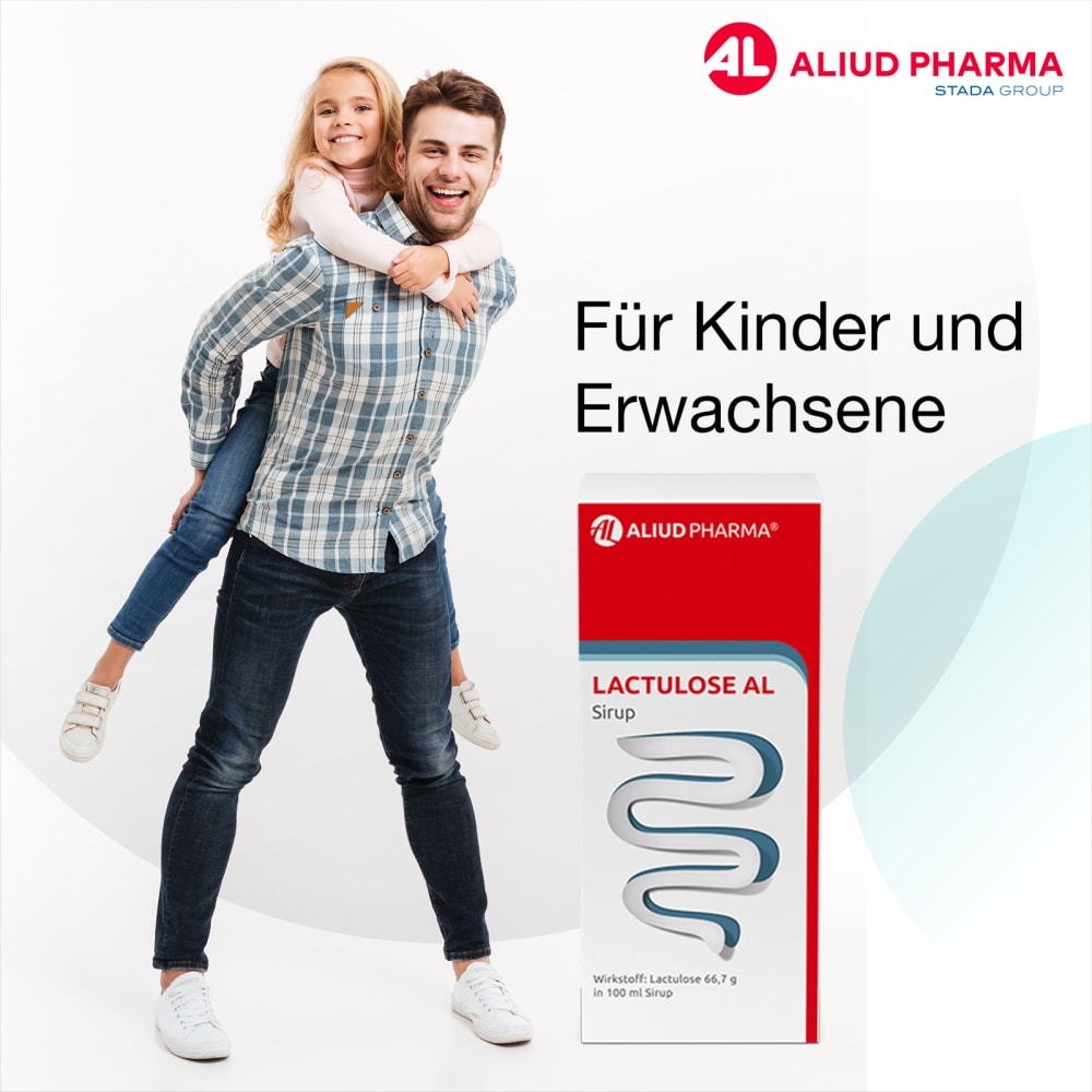 Lactulose AL Sirup bei Verstopfung