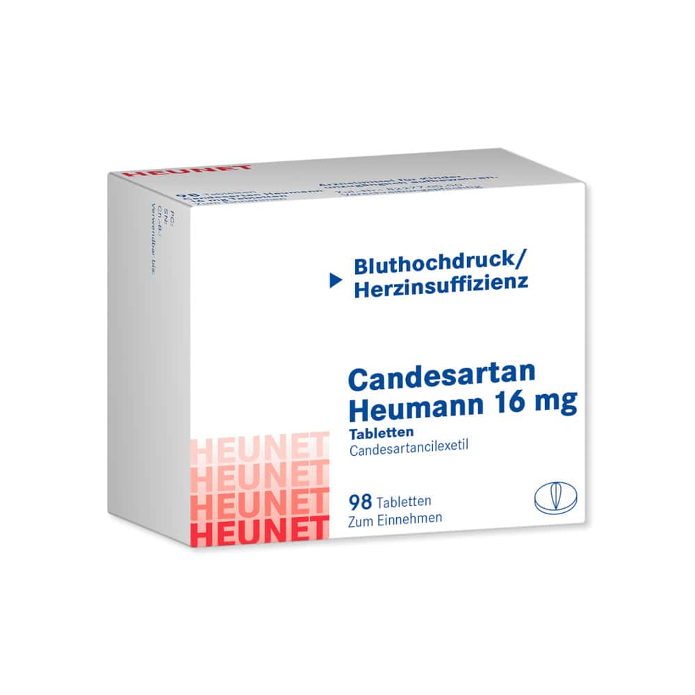 Candesartan Heumann 16mg 98 St Tabletten