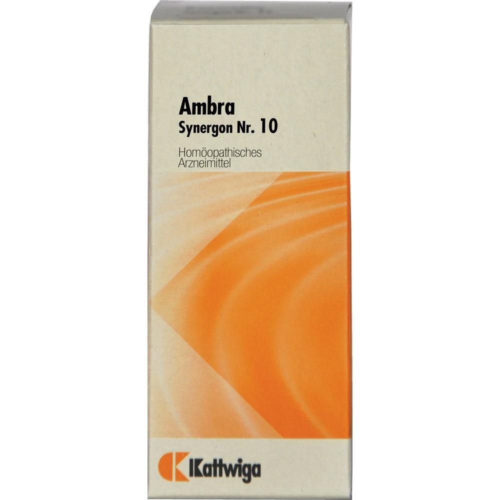 SYNERGON KOMPLEX 10 Ambra Tropfen 50 ml Tropfen