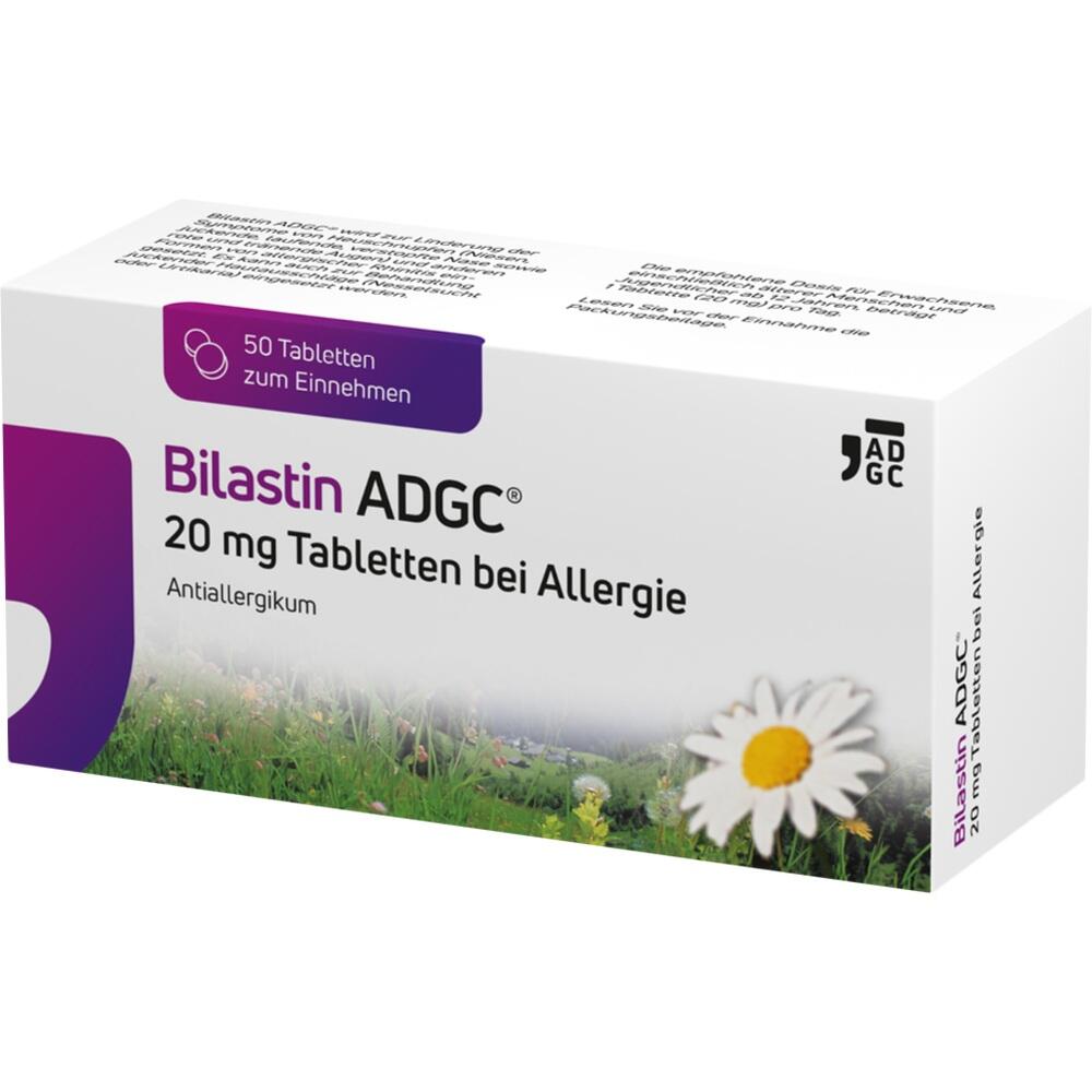 Bilastin ADGC 20 mg 50 St Tabletten