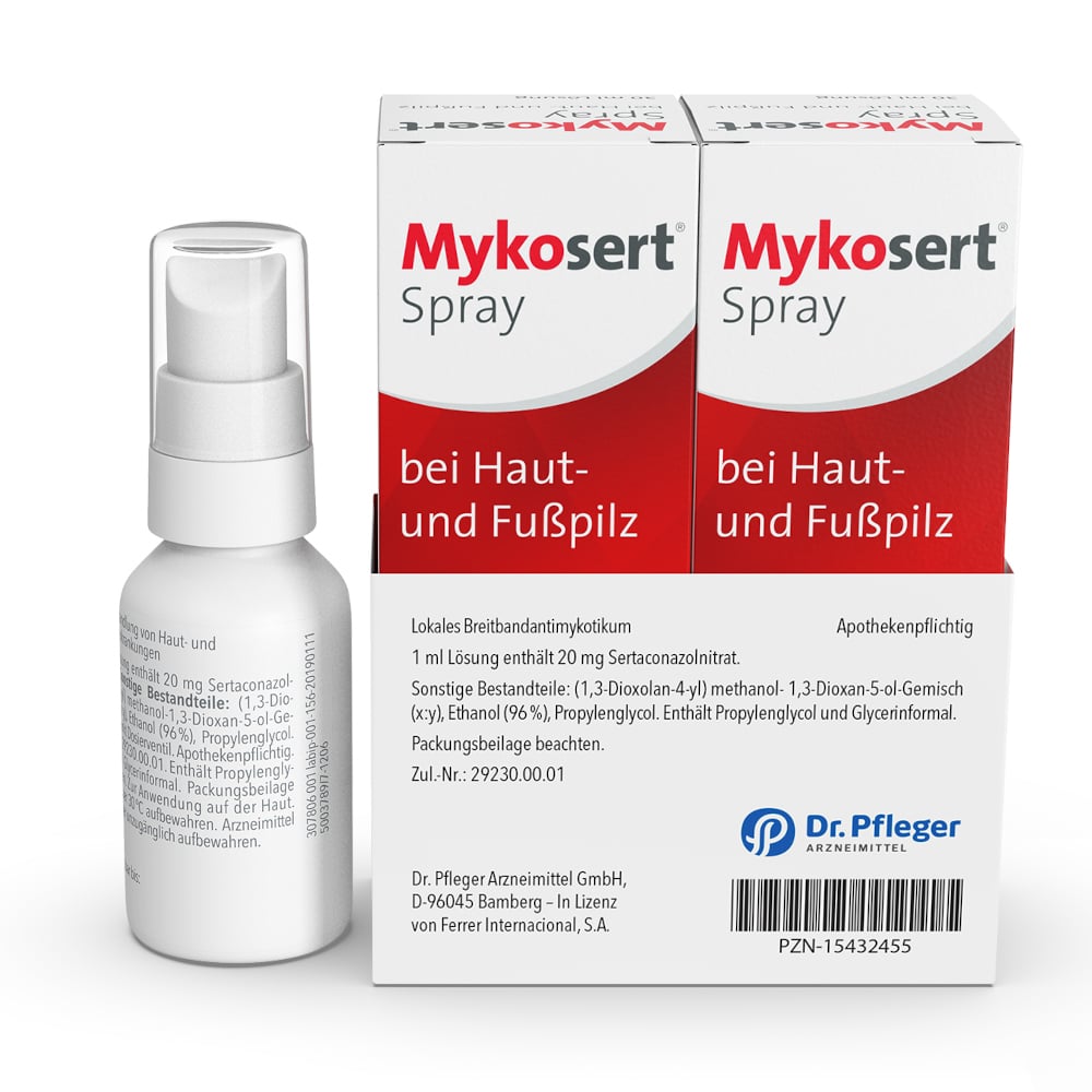 Mykosert Spray  2X30 ml Lösung