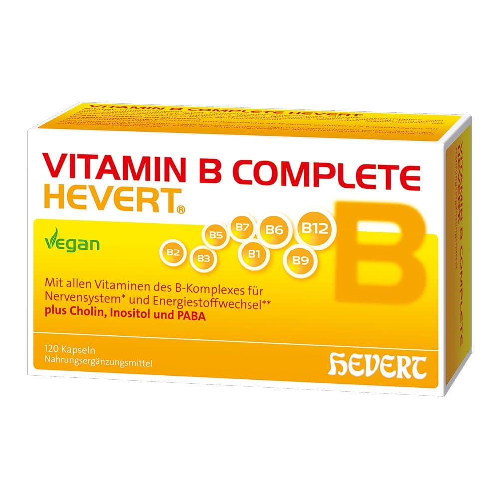 VITAMIN B COMPLETE HEVERT 120 St Kapseln