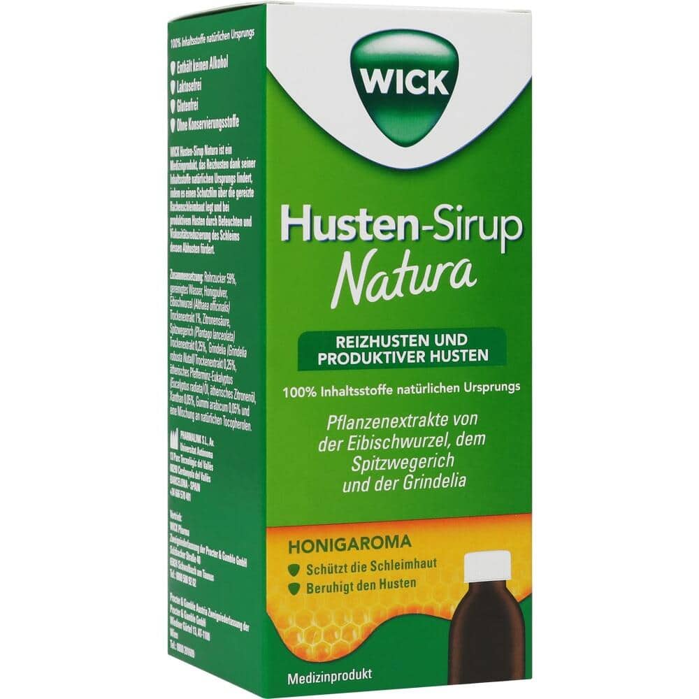 WICK Husten-Sirup Natura 140 ml Sirup