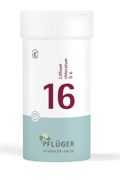 Schüßler-Salz Nr. 16 Lithium chloratum D6 400 St Tabletten