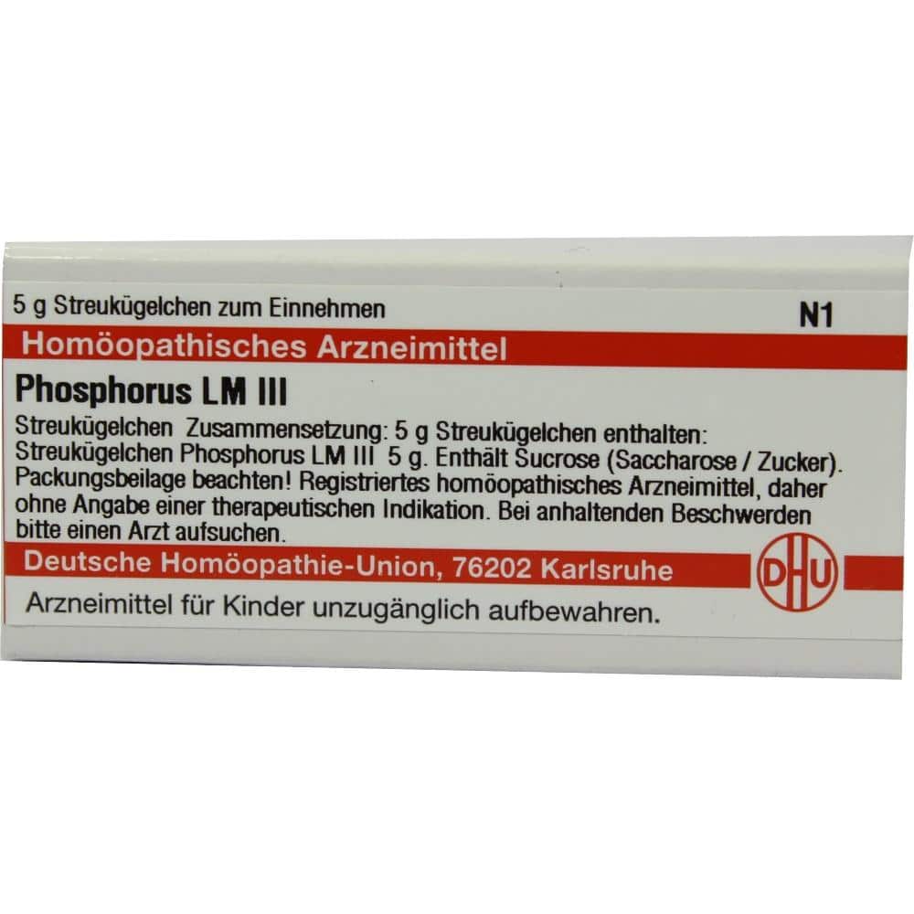 LM PHOSPHORUS III Globuli 5 g Globuli