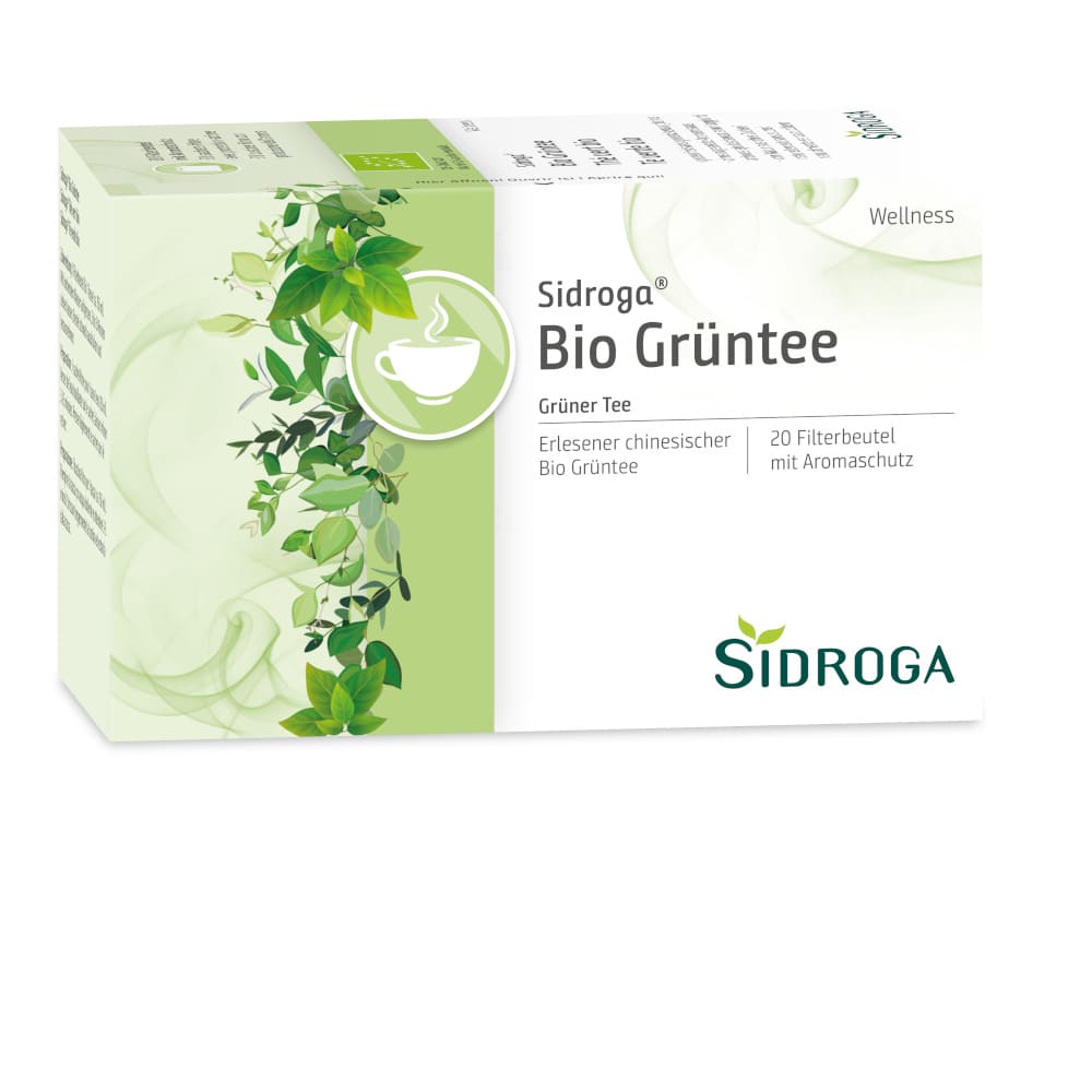 SIDROGA Wellness Grüntee Filterbeutel 20X1.7 g Tee