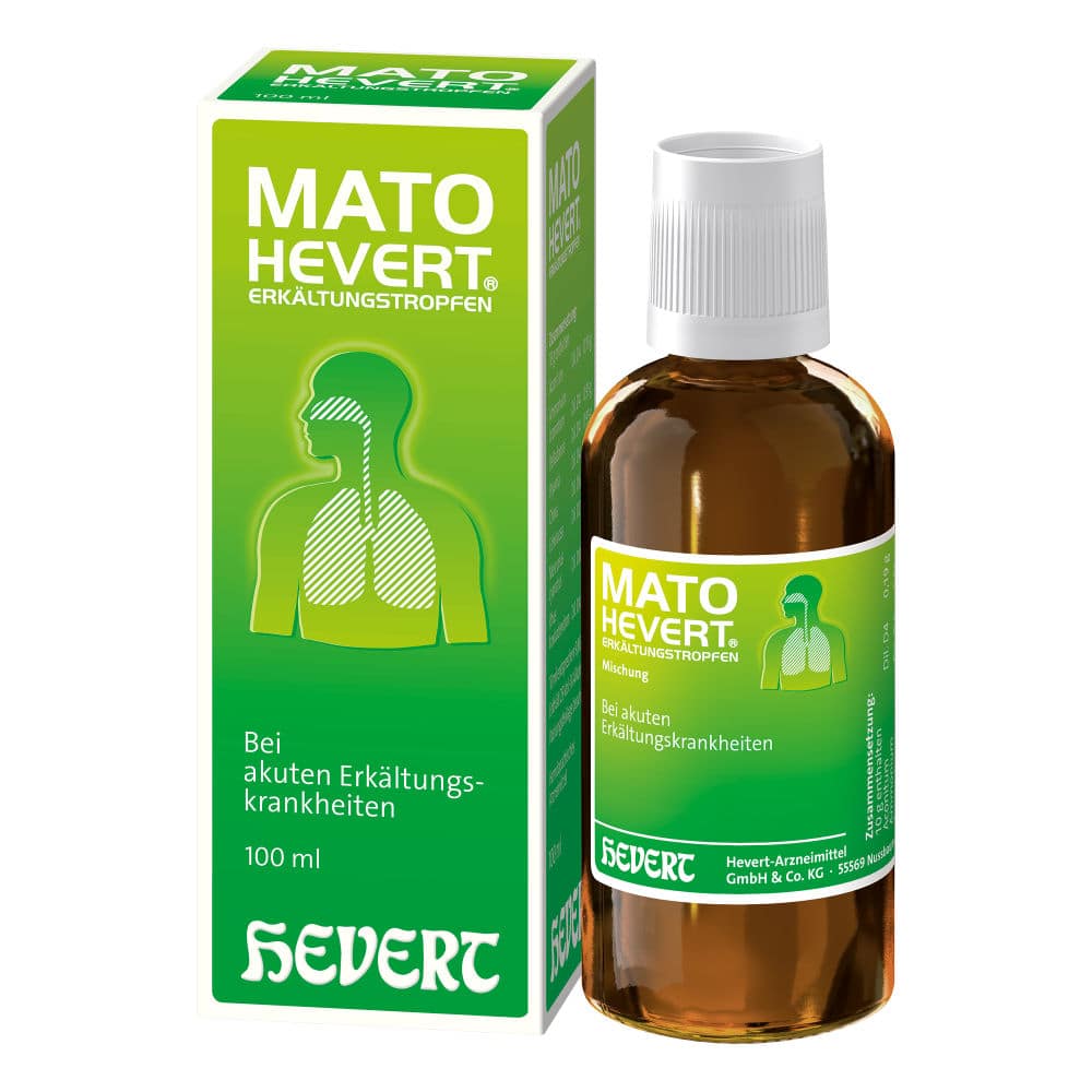 MATO HEVERT Erkältungstropfen 100 ml Tropfen