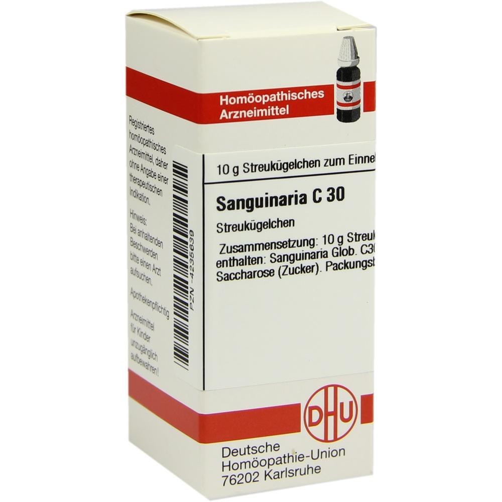 SANGUINARIA C 30 Globuli 10 g Globuli