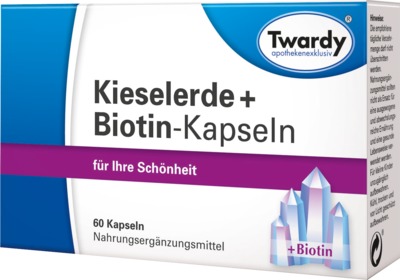 KIESELERDE+BIOTIN Kapseln 60 St Kapseln