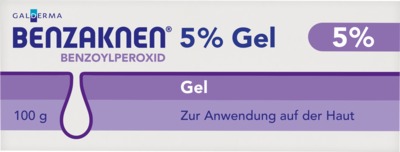 Benzaknen 5% 100 g Gel