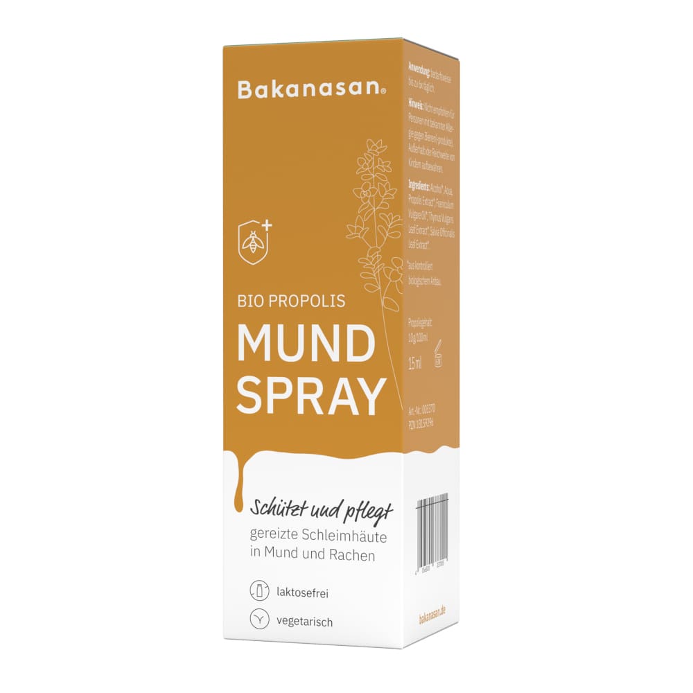 Bakanasan Bio Propolis Mundspray 15 ml Spray