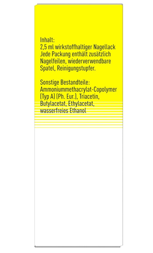 Schollmed Amorolfin gegen Nagelpilz Behandlungsset 2.5 ml Wirkstoffhaltiger Nagellack