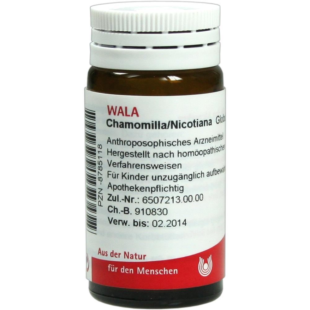 Chamomilla/Nicotiana Globuli 20 g Globuli