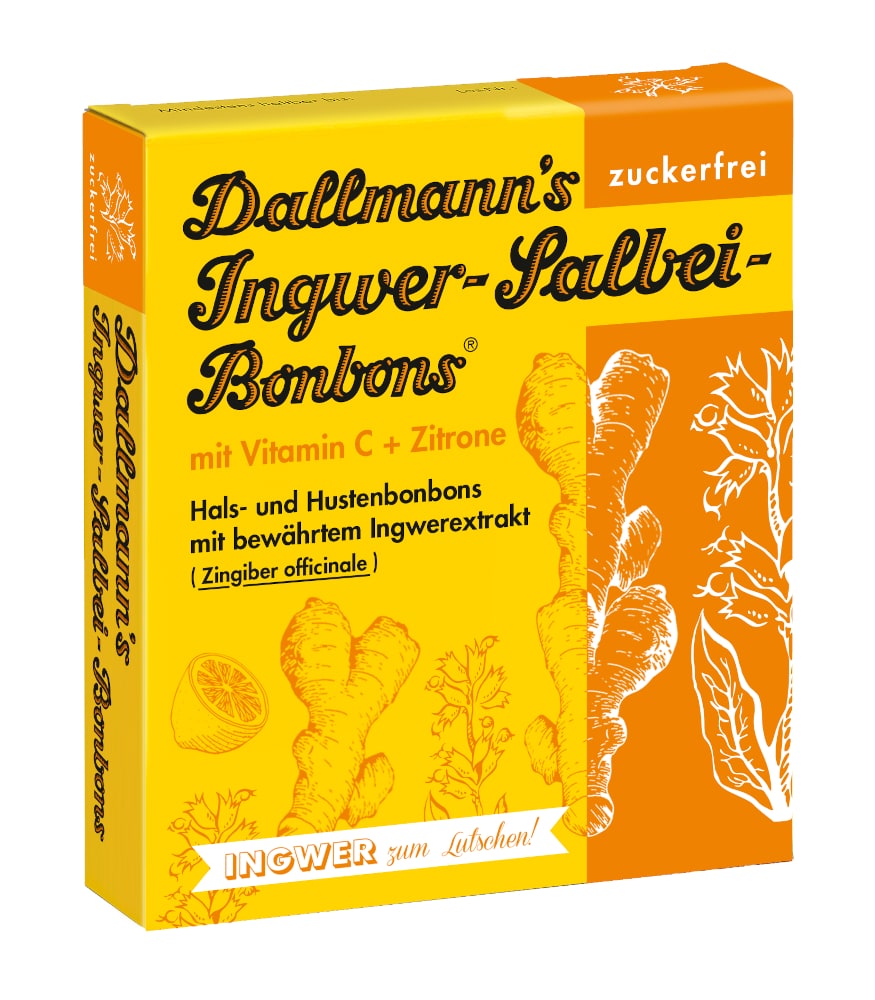 Dallmann's Ingwer-Salbei-Bonbons 37 g Bonbons