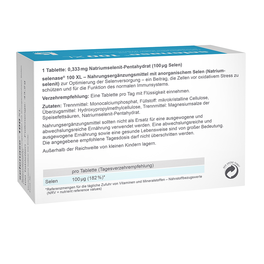 selenase 100 XL 100 St Tabletten