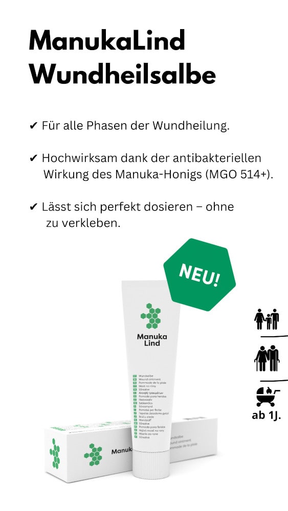 ManukaLind Wundheilsalbe 15 g Salbe