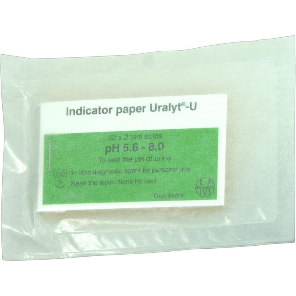 URALYT-U Indikatorpapier 52X2 St Teststreifen