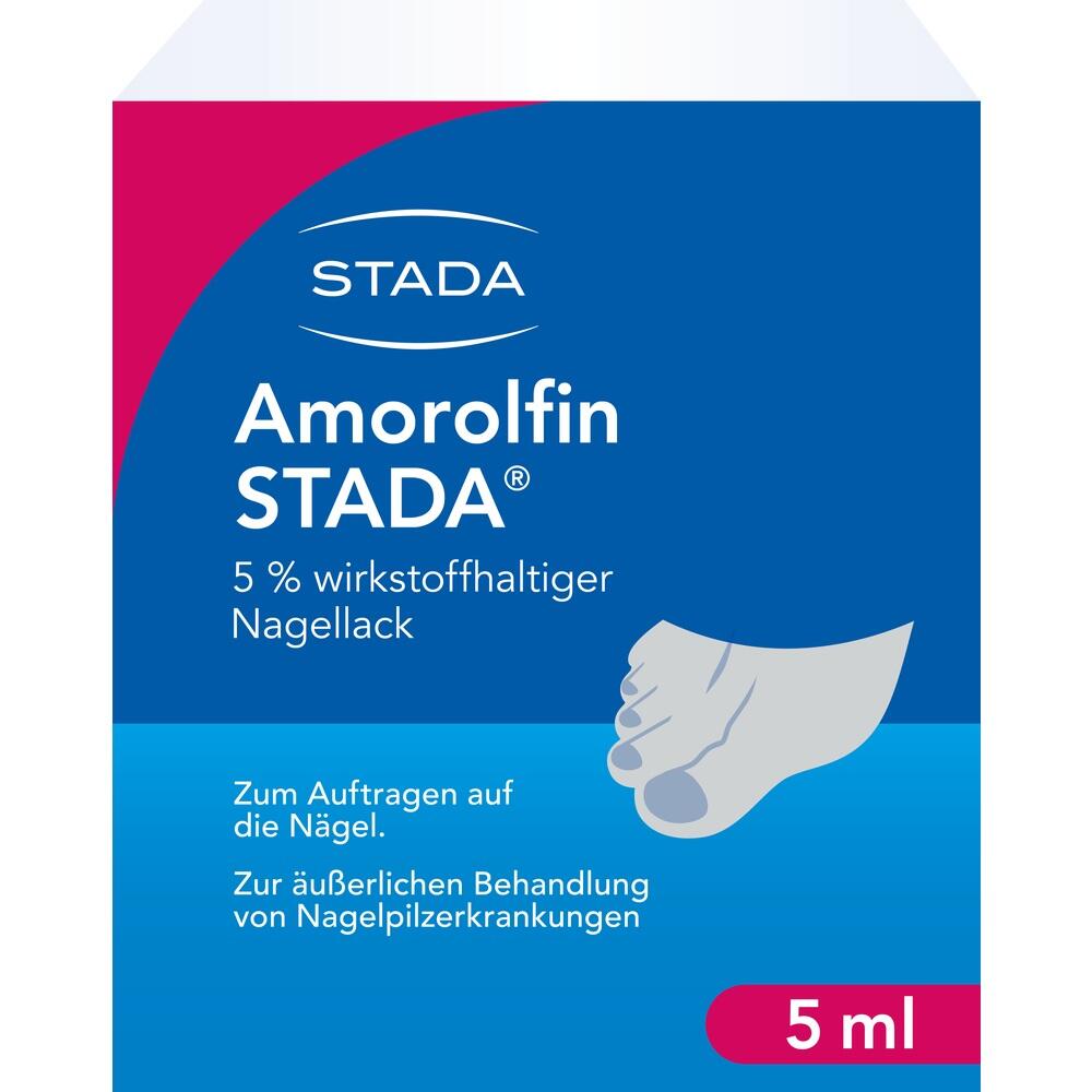 Amorolfin STADA 5% 5 ml Wirkstoffhaltiger Nagellack