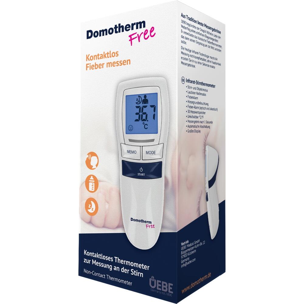 DOMOTHERM Free Infrarot-Stirnthermometer  1 St