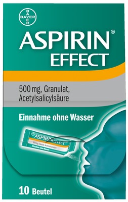Aspirin Effect 10 St Granulat