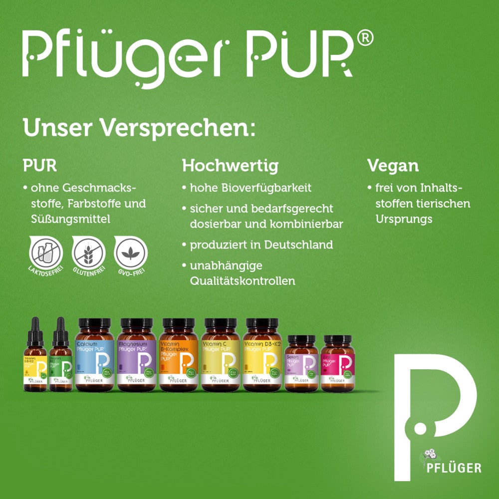 Vitamin D3+K2 Pflüger PUR 120 St Kapseln