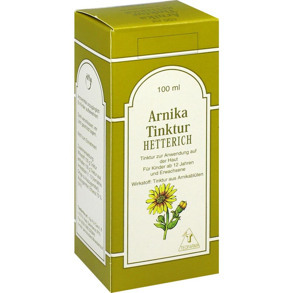 Arnikatinktur Hetterich 100 ml Tinktur